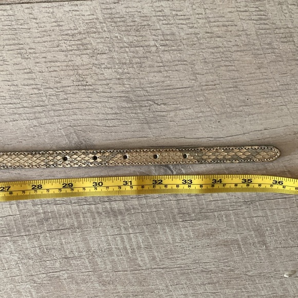 Authentic Ralph Lauren Python Belt Sz S - Picture 11 of 11